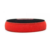3" Red  foam Cross Cut Finishing Pad